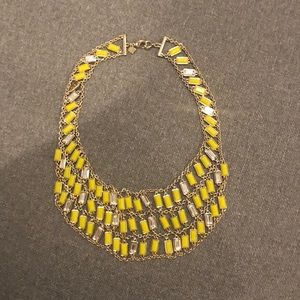 Gold and Yellow Banana Republic Necklace